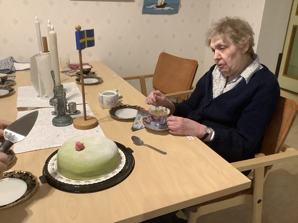 Britt Marie fyller 77år